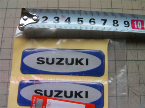 ベクスター ヴェクスター 150 125　リアボックス用　SUZUKI　シール　 新品 純正　中国 