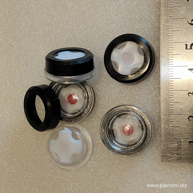 ブレーキ　マスター用　エンジンレベル　マド　窓　20mm　赤マークつき