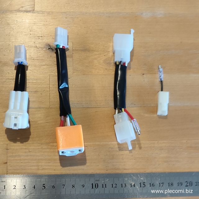 ボルティ前期用　中華GN250メインハーネス　変換カプラキット　