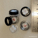 ブレーキ　マスター用　エンジンレベル　マド　窓　20mm　赤マークつき