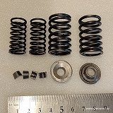 スペイシー100　125　JF02 JF03　JF04 JF13　バルブ　スプリング　リテーナー　コッタ　1台分セット　