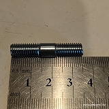 M7　p1.00　寸切りボルト　35mm　センター部分10mm　スペイシー125　JF02　JF03　JF13　マフラー固定用　エキゾースト用　キャブ接続など